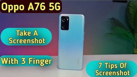 How To Take Screenshot in Oppo A76 5G,Oppo A76 5G Screenshot Setting,Long Screenshot in Oppo A76 5G