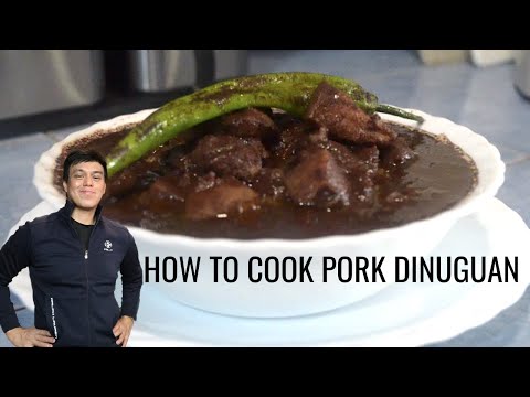 Chef Ron Bilaro Dinuguan