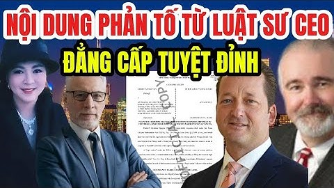 Nội Dung Phản Bác Từ Luật Sư CEO Đối Với HD Hùng, Tiến Dũng & Mỹ Phụng