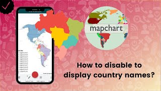 How to disable to display country names on the map on MapChart? Wealth