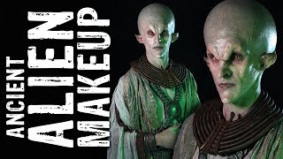 Ancient Alien Makeup Transformation w/Bdellium Tools SFX