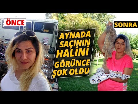 Boyatmaya Gittiği Saçları Kuaförde Elinde Kaldı