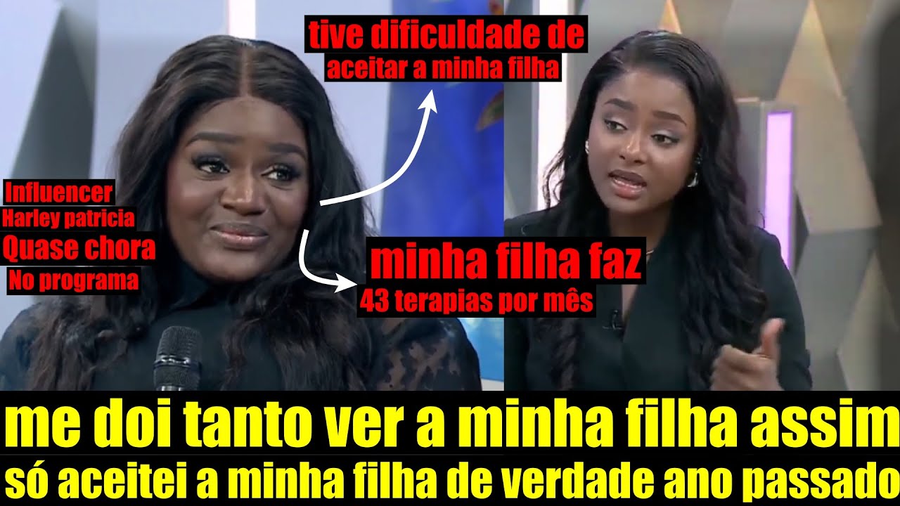 De arrepiar o coração: influencer Harley Patrícia revela verdades sobre a sua filha no debate.