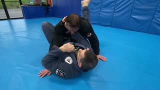 Lapel Assisted Guard Attacks: 2 chokes, Armbar , and Backtake