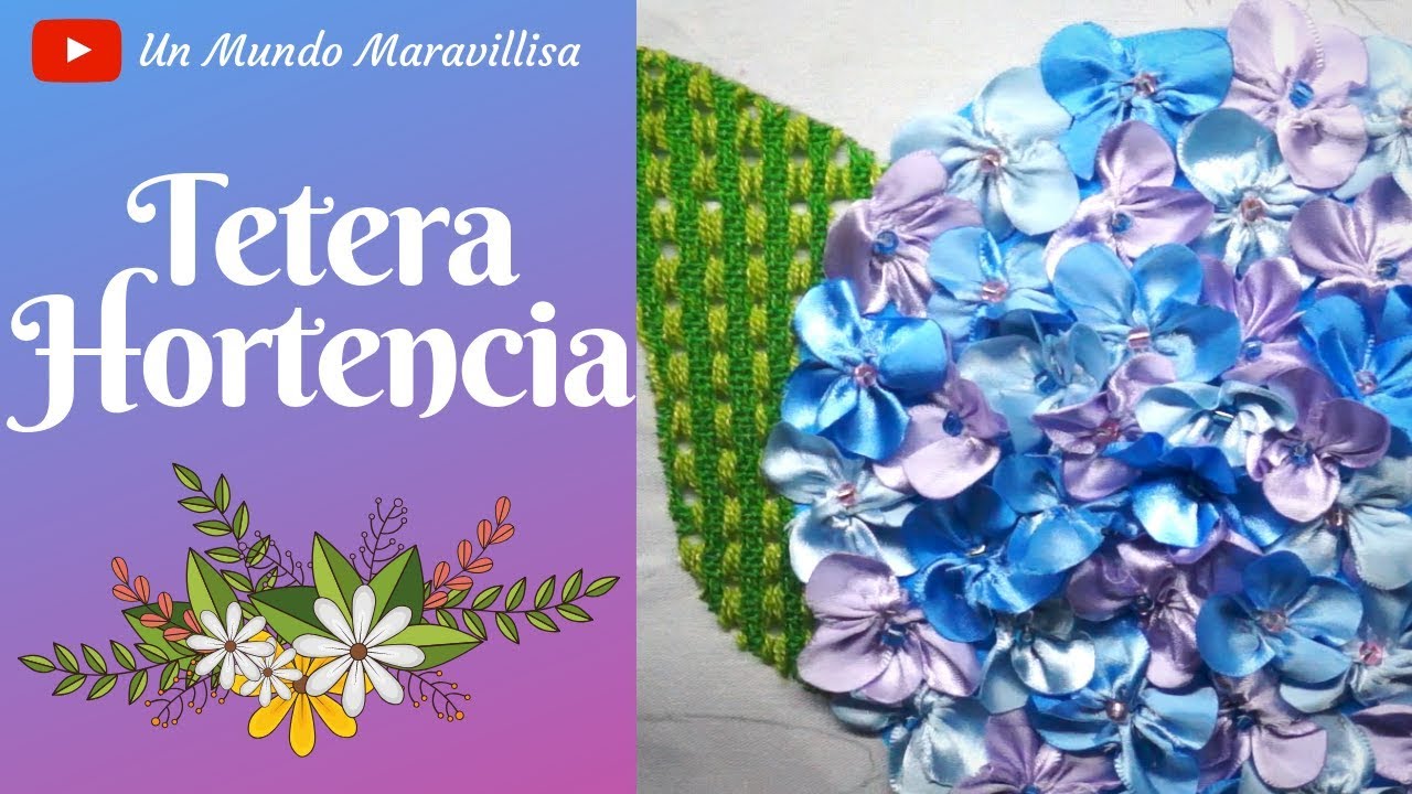 [Puntada Fantasía] Bordando la Tetera Hortencia | Un Mundo Maravillisa