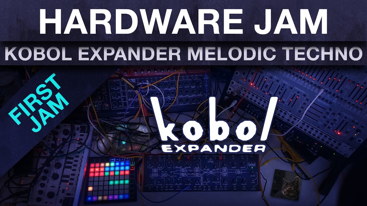 Behringer Kobol Expander: Hypnotic Techno meets Berlin School Ambient: Tangerine Dream, Node, Voiski