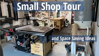 Is 350 square feet enough space for a well equipped work shop? One Car Garage Woodworking Shop Tour