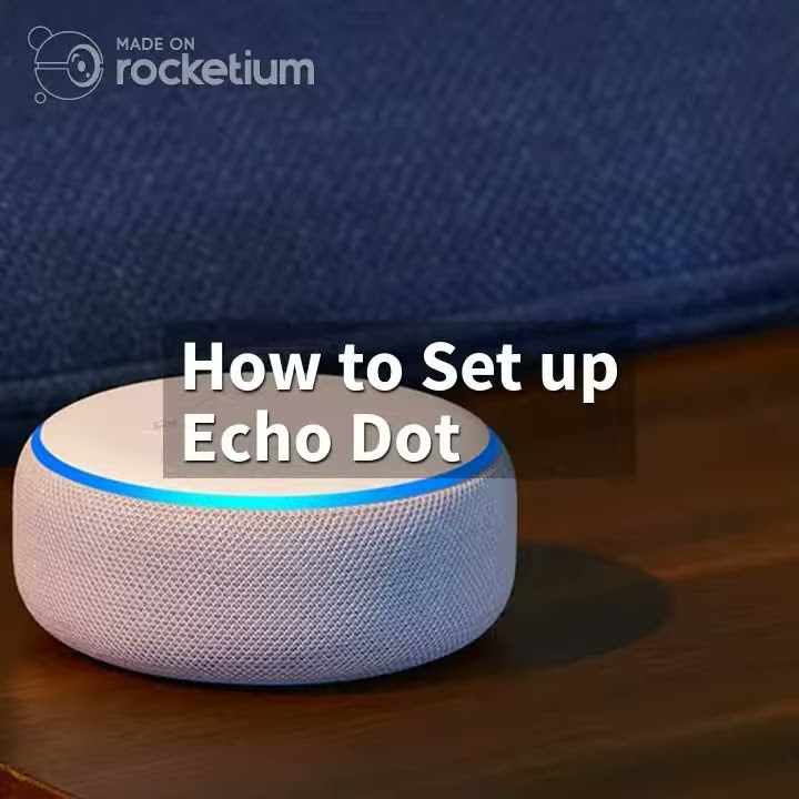 How to set up echo dot YouTube