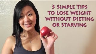 How to Lose Weight Fast Without Dieting - 3 Simple Tips