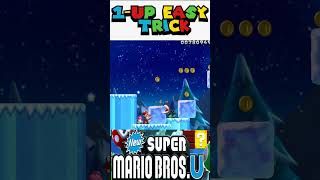 1up Trick N 14  New  Super Mario Bros U   shorts games supermario