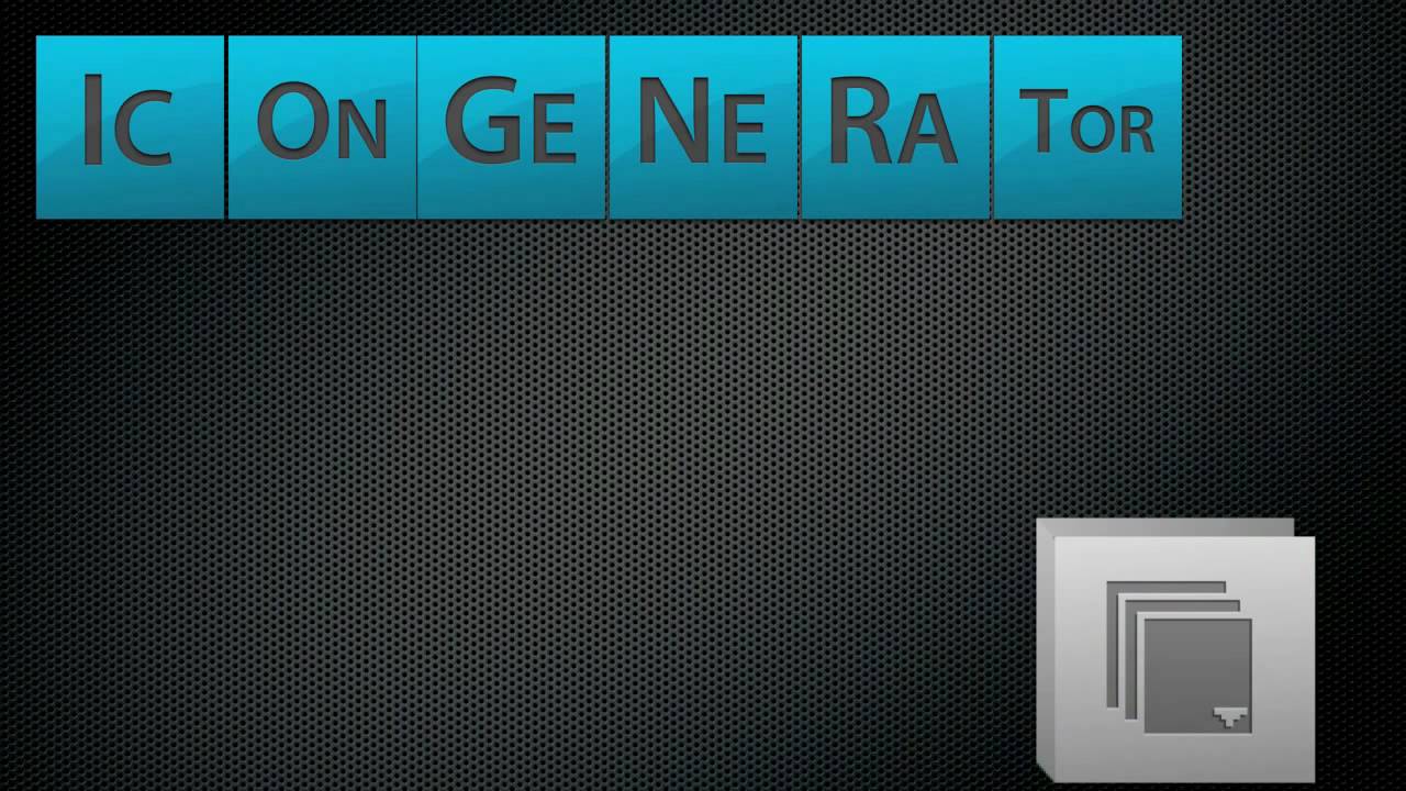 How to make photoshop / AE like icons