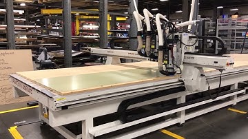 2017 AXYZ Panelbuilder 5024 ATC Used CNC Router Ref # 8072085