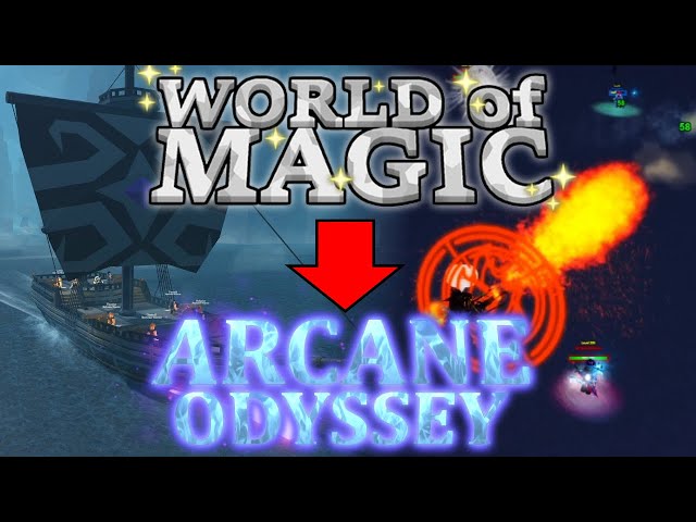 As excited as I am for Arcane Odyssey I'm gonna miss world of