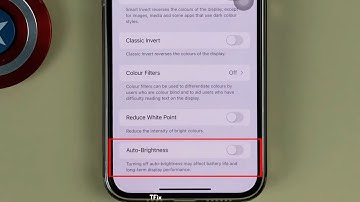 How to turn on/off Auto Brightness on iPhone 13 Pro Max ios 15