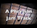  a minor phrygian mode groove backing track 