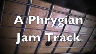 ♫ A Minor (Phrygian Mode) Groove Backing Track ♫ chords