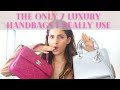 Best luxury handbags: the ONLY 7 bags I actually use (review, wear and tear, usage) 2021