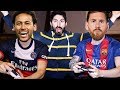 NEYMAR PLAYS FIFA 18 WITH MESSI | Footy Friends