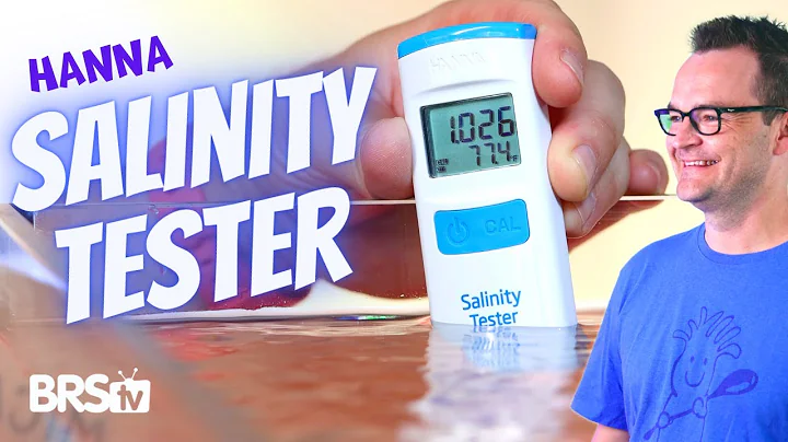 Simple & Accurate Reef Tank Salinity Testing! Hanna Instruments Marine Salinity Tester