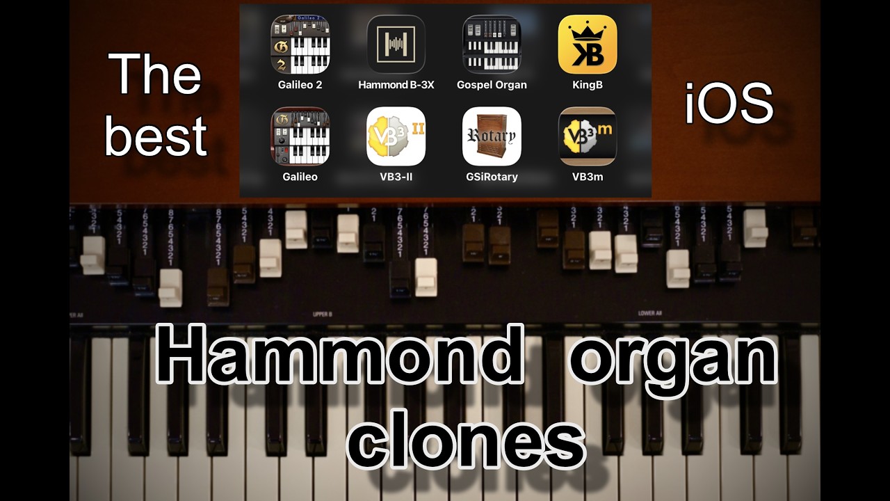 Best Hammond clones on iOS - YouTube