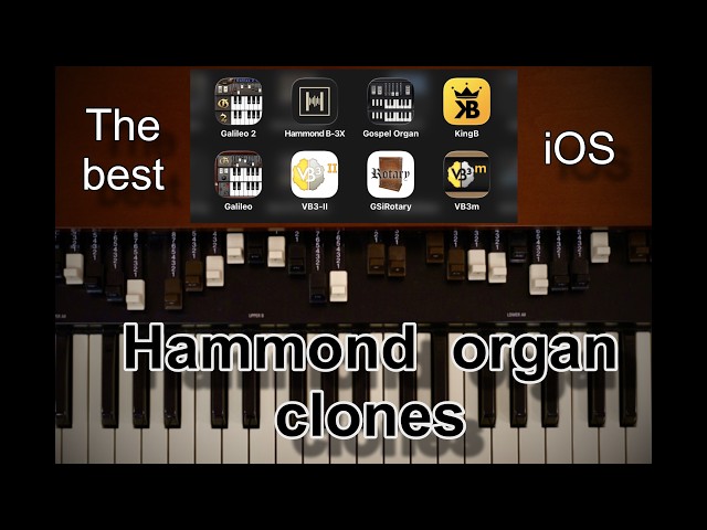 Best Hammond clones on iOS - YouTube