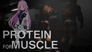 マッチョが徘徊するジムから脱出するためにプロテイン盗みます【夕陽リリ/にじさんじ】