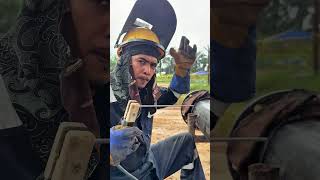 Welding smaw E7018 weldholet 🧑‍🏭🔥🫡 #video #fyp #contentcreator #viral #update