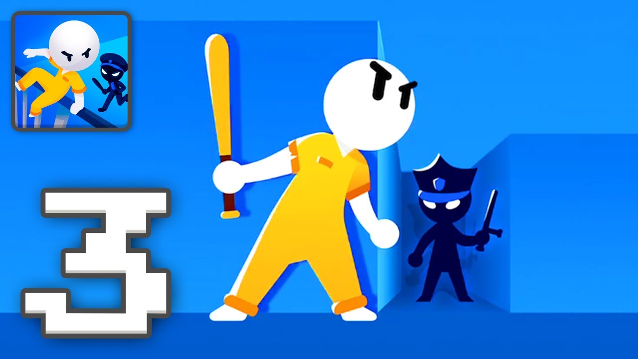 Prison Escape 3D Jailbreak Gameplay Walkthrough Part 3 Casual