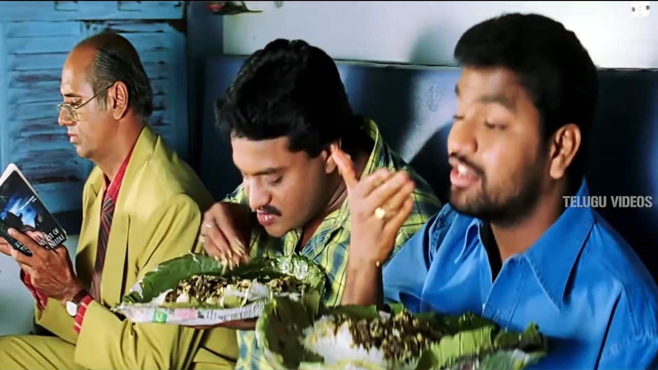 Sunil Best Movie Train Comedy Scene | Telugu Comedy Scenes | Telugu Videos