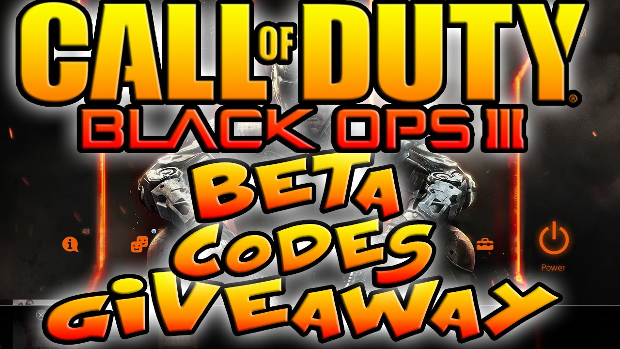 Call of Duty Black Ops 3 - BETA CODES GIVEAWAY!!! - YouTube