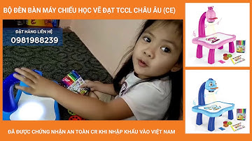 Bàn Vẽ Có Đèn Chiếu Sáng Thông Minh Cho Bé - đặt hàng 0981988239