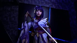 Raiden Shogun 雷電将軍 Turning Japanese (Kirsten Dunst cover, The Vapors to Kleiner Pixel/Selti cosplay)