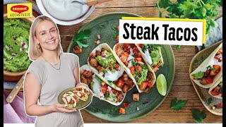 Steak-Tacos: Zeit für eine Kochparty mit deinen Freunden