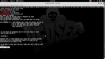 airodump-ng problem Kali linux virtual machine easy solution