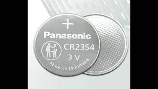 Panasonic original CR2354, we are the core agent of Panasonic battery