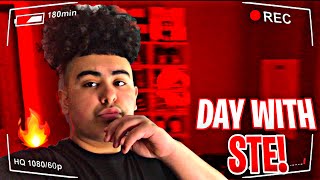 NOTHING BUT GRINDING😅🔥DAY WITH STE!