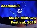 Capture de la vidéo Deadmau5 @ Music Midtown Festival 2016