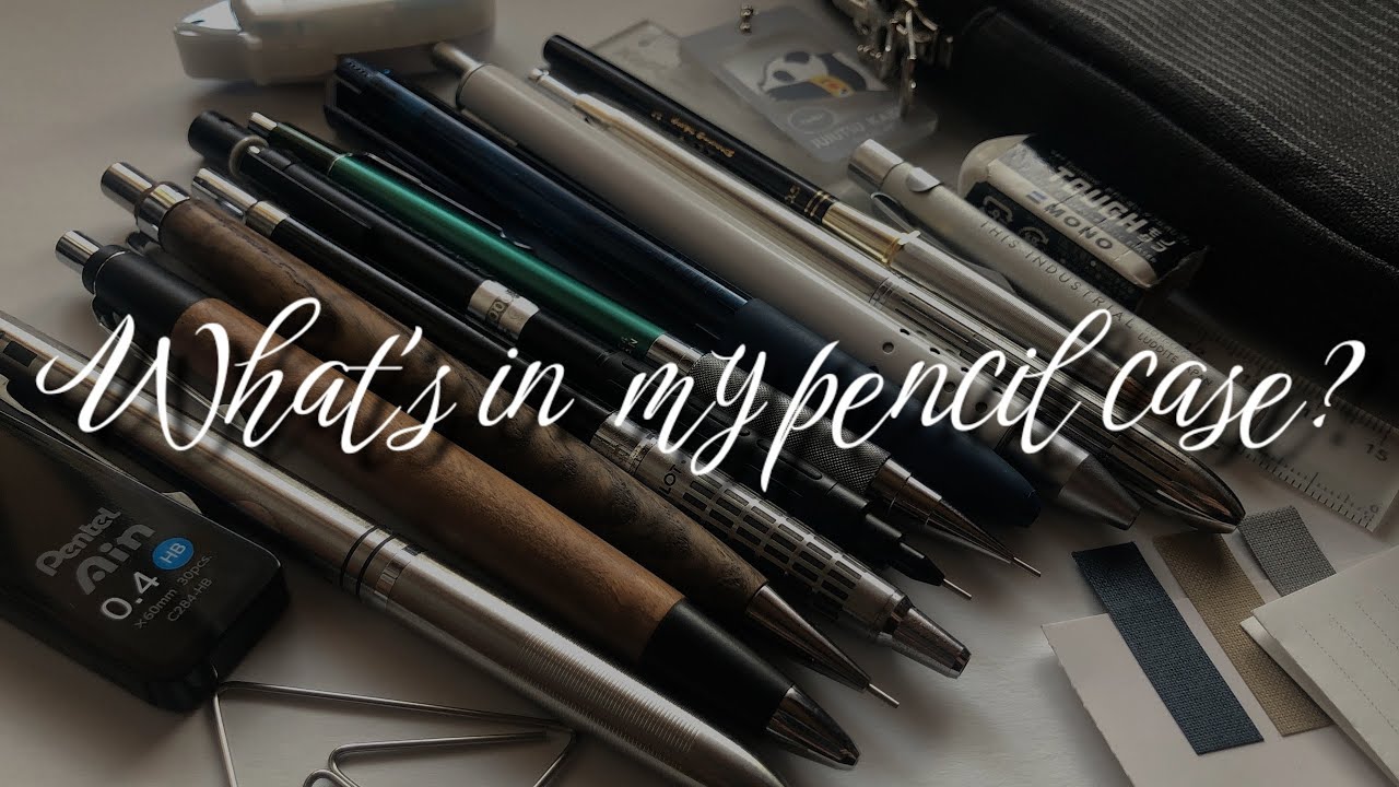 (元)受験生の筆箱紹介Ⅵ(最終回)【ドローイングペンケース】