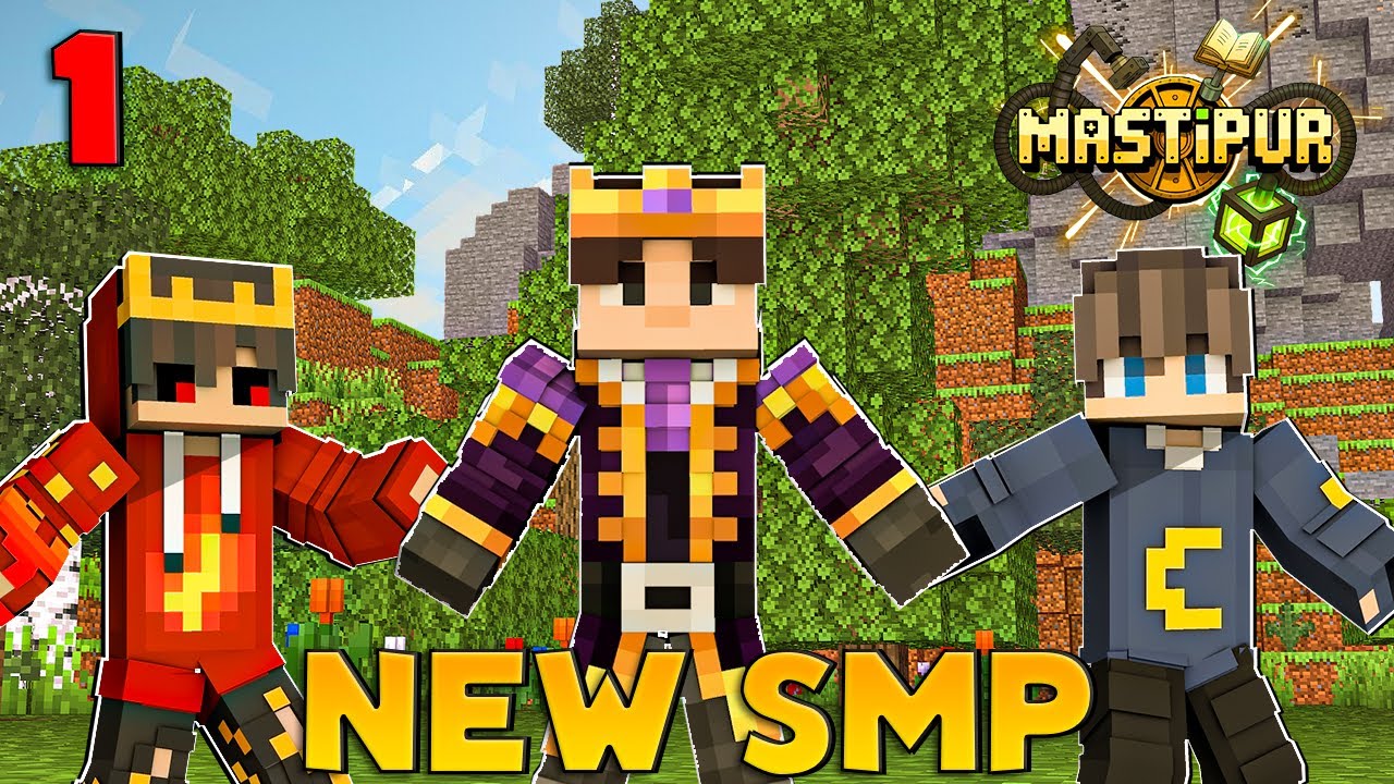 MastiPur SMP EP1 Early Game Food Farm And Starter Base 