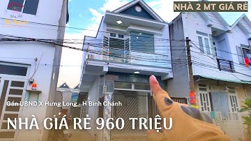 CĂN NHÀ GIÁ RẺ - GÓC 2 MẶT ĐƯỜNG - GẦN UBND HƯNG LONG, BÌNH CHÁNH | Mỹ Nguyễn Official