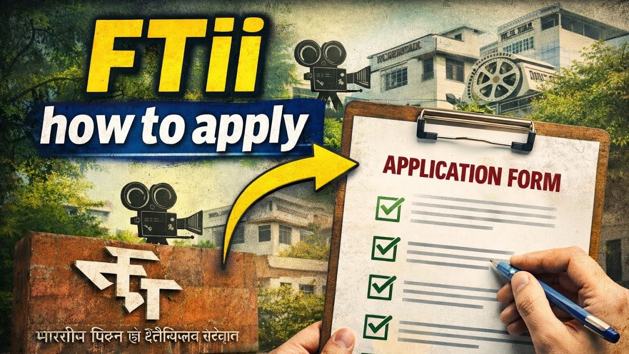 How to apply for FTii pune and srfti | how to join FTii | FTii entrance exam preparation 