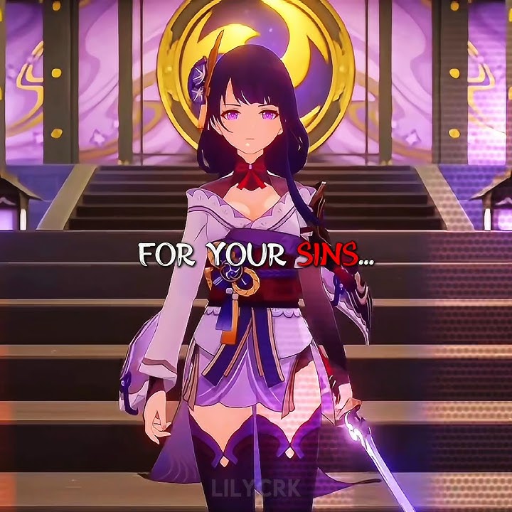 Raiden Shogun vs La Signora || Stayed Gone (Lute and Lilith Vers.) || Genshin Impact Edit