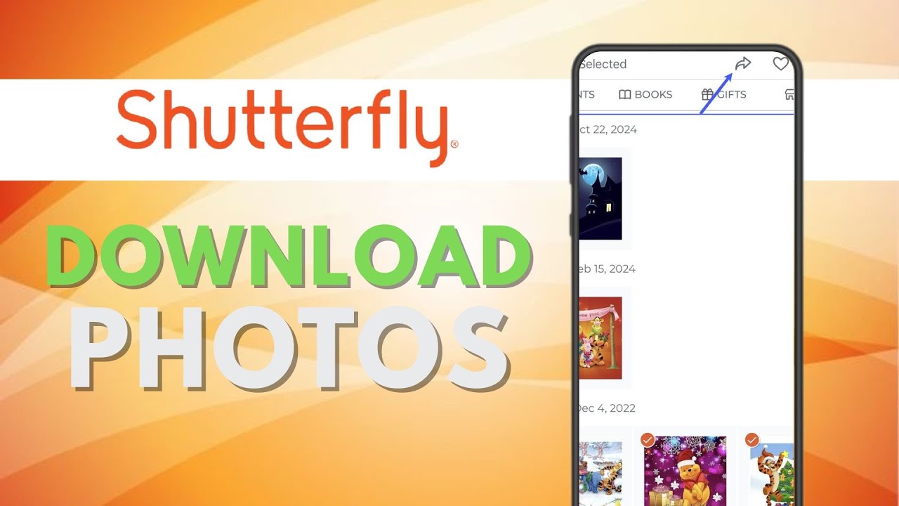 How To Download Photo From Shutterfly