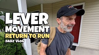 I Ran On The Lever Movement System Today. Return To Running Program.