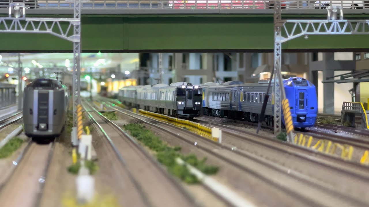 Re-Color】Nゲージ 鉄道模型 JR北海道 733系、731系いしかりライナー