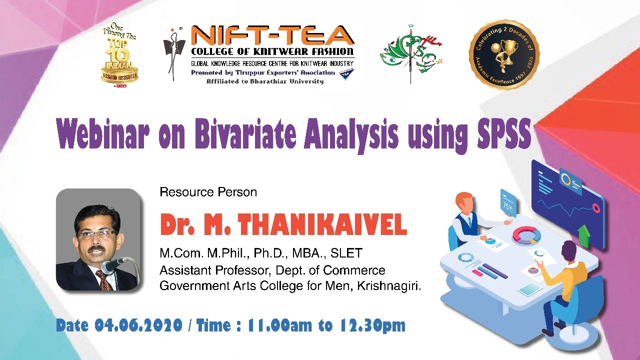 Webinar on bivariate analysis using spss youtube