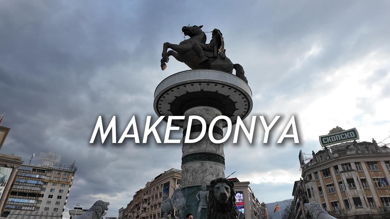 GEZ DOLAŞ ÜLKENE GERİDÖN MAKEDONYA VLOG