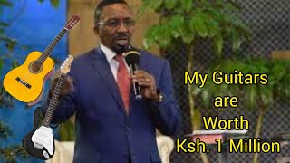 PASTOR NGANGA SHOCKS KENYANS WITH GUITARS WORTH KSH 1 MILLION IN HIS CHURCH