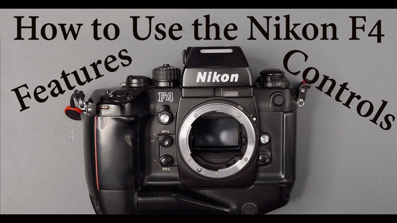 【動作確認済】 Nikon F4 G0409-60-4p Features , Controls and How to use the Nikon F4 - YouTube