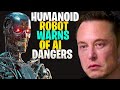 🛑HUMANOID ROBOT WARNS OF AI DANGERS🛑